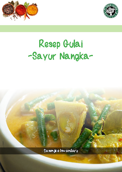 Cover buku Resep Gulai Sayur Nangka