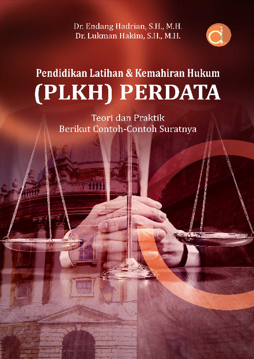 Cover buku Pendidikan Latihan & Kemahiran Hukum (PLKH) Perdata Teori ...
