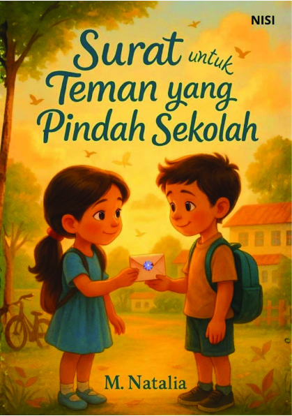 Cover buku Surat untuk Teman yang Pindah Sekolah