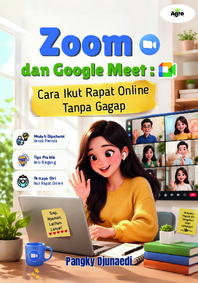Sampul buku Zoom dan Google Meet...