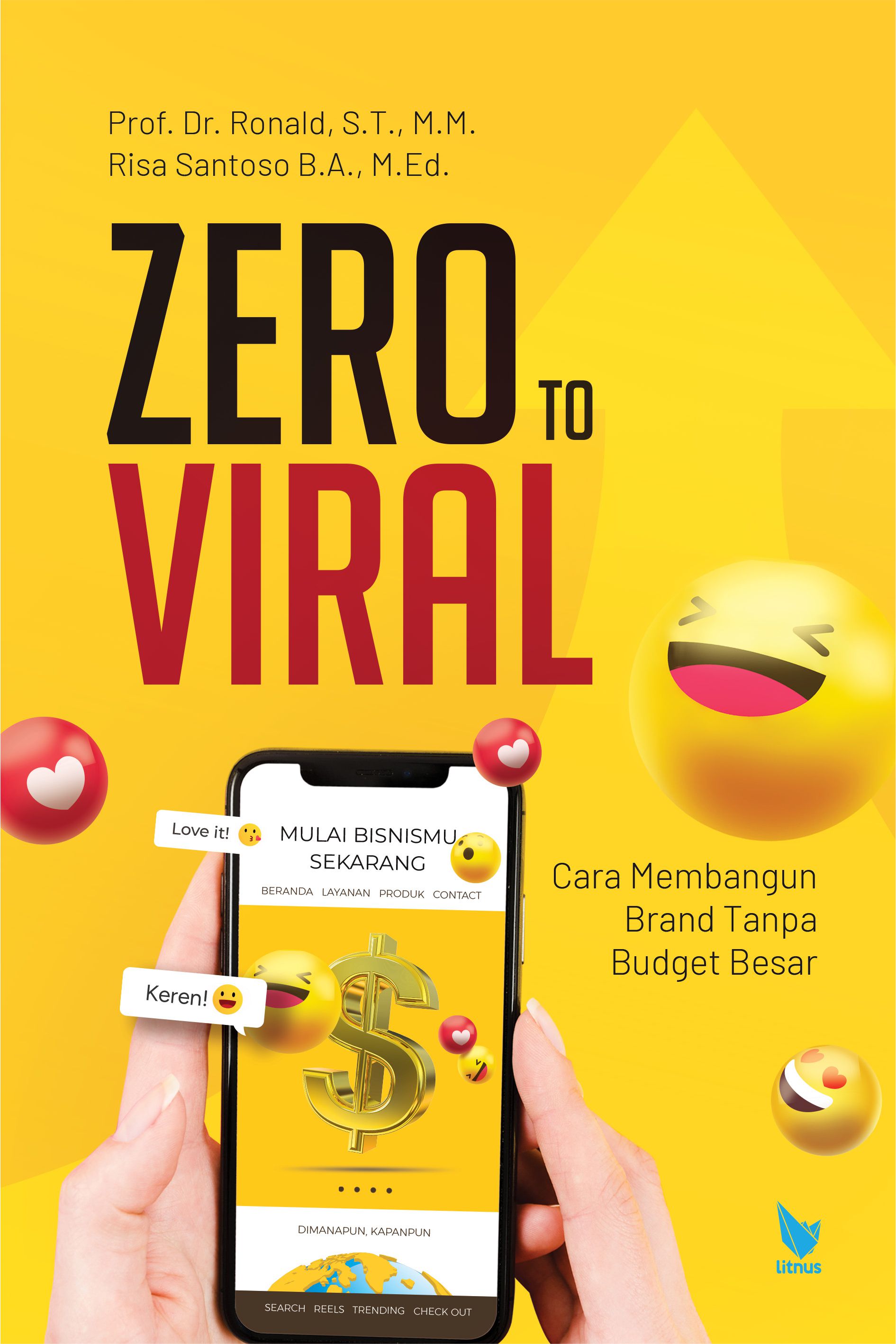 Sampul buku ZERO TO VIRAL Cara M...