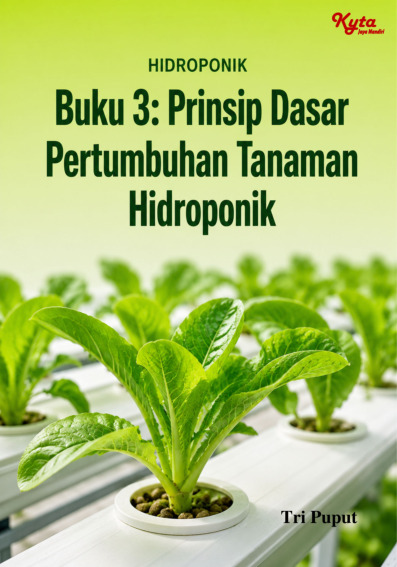 Sampul buku Hidroponik Buku 3: P...