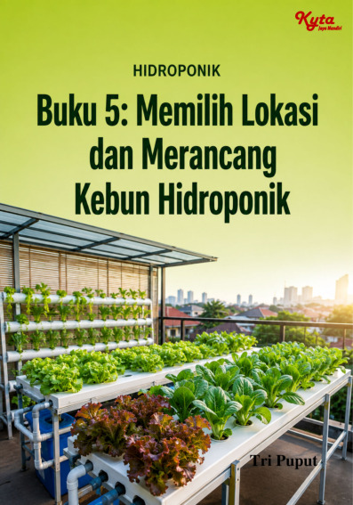 Sampul buku Hidroponik Buku 5: M...
