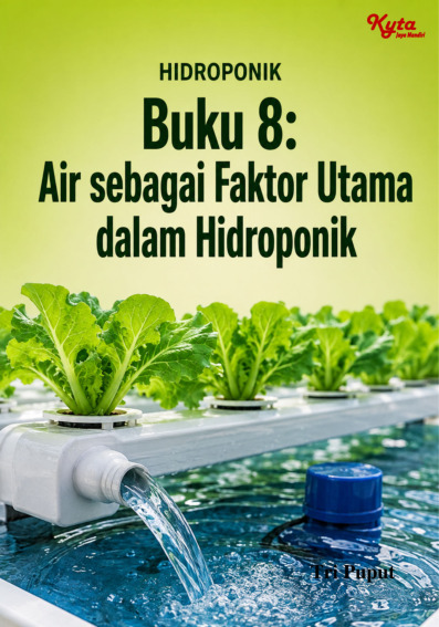 Sampul buku Hidroponik Buku 8: A...