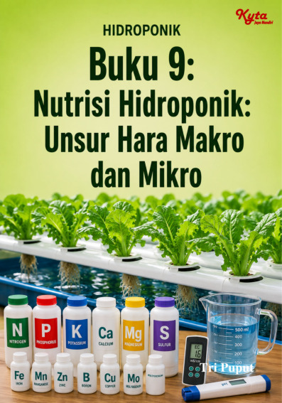 Sampul buku Hidroponik Buku 9: N...