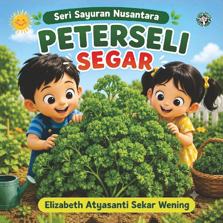 Sampul buku PETERSELI SEGAR