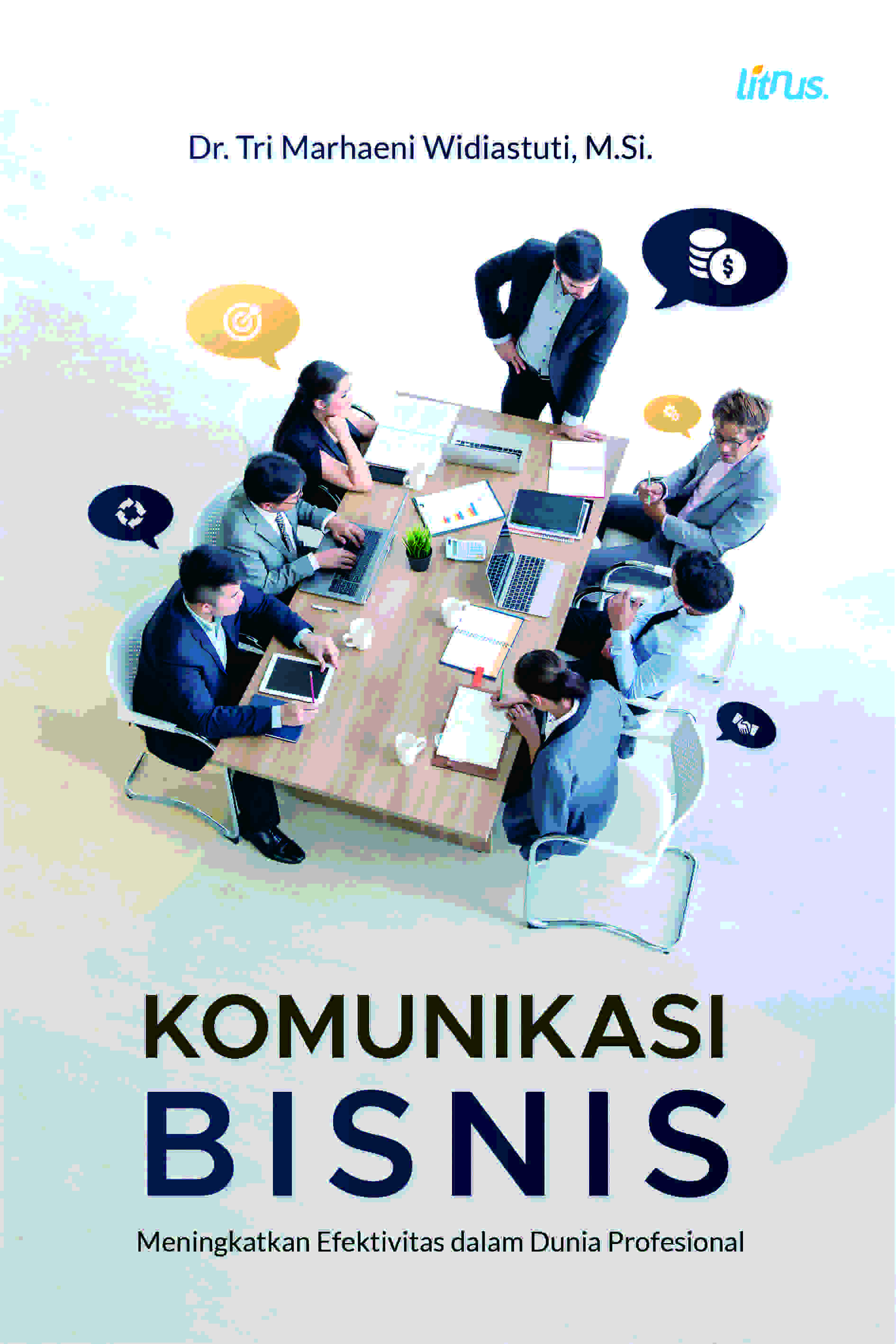 Sampul buku KOMUNIKASI BISNIS Me...