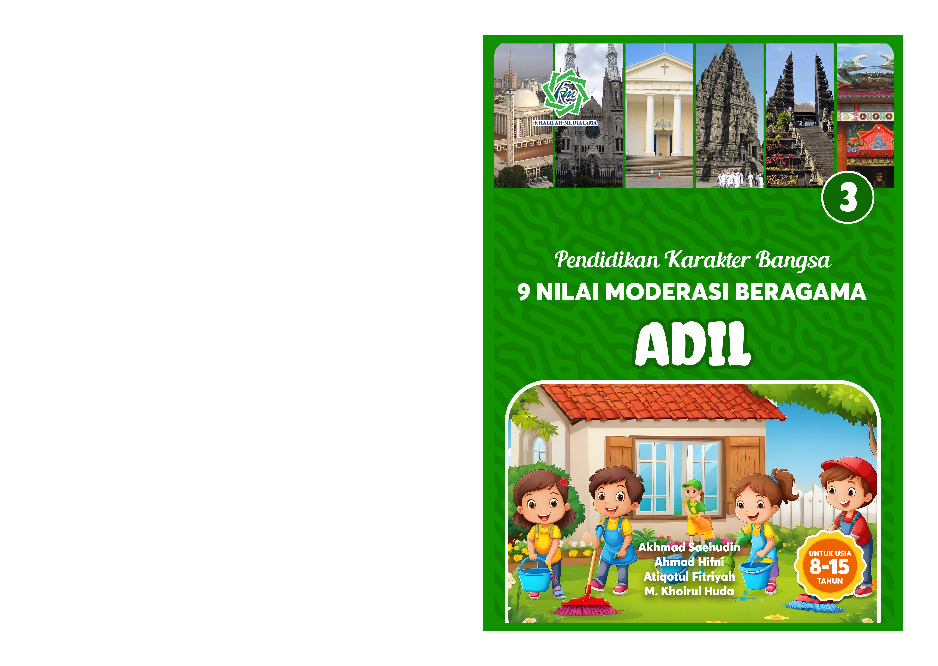 Sampul buku BUKU MODERASI BERAGA...