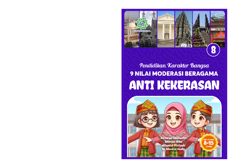 Sampul buku BUKU MODERASI BERAGA...